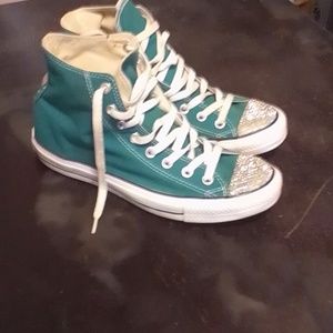 Ladies hi top Converse